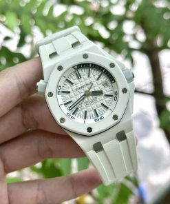 Đồng hồ Audemars Piguet Royal Oak Offshore 15707CB vỏ gốm trắng nhà máy APS 42mm (2)