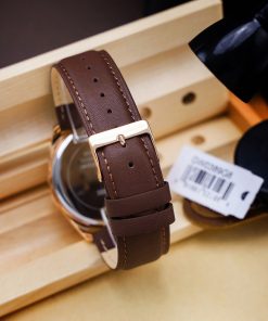 Đồng hồ Guess nam GW0389G8 dây da nâu 6kim Like Auth 42mm