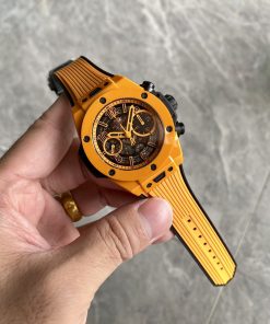Đồng hồ Hublot nam Rep 1:1 Big Bang Unico gốm cam nhà máy BBF 42mm