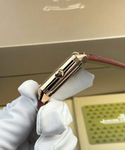 Đồng hồ Jaeger LeCoultre Master Reverso Rep 11 cao cấp 2 mặt màu trắng xám MGF 30x40mm (2)