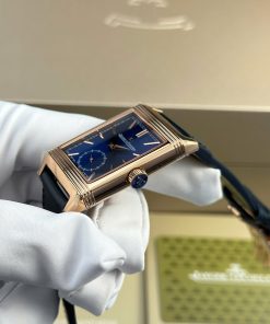 Đồng hồ Jaeger LeCoultre Master Reverso Rep 11 cao cấp mặt xanh blue 30x40mm (2)