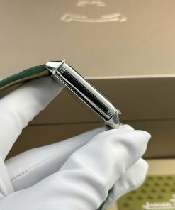 Đồng hồ Jaeger LeCoultre Master Reverso Replica 11 màu xanh lá cây MGF 30x40mm (2)