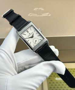Đồng hồ Jaeger LeCoultre Master Reverso Replica 11 nam mặt trắng 30x40mm (2)