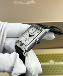 Đồng hồ Jaeger LeCoultre Master Reverso Replica 11 nam mặt trắng 30x40mm (2)