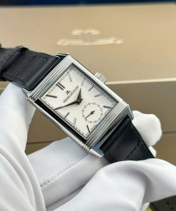 Đồng hồ Jaeger LeCoultre Master Reverso Replica 11 nam mặt trắng 30x40mm (2)