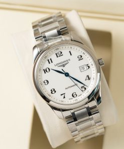 Đồng hồ Longines Master Collection Replica 11 mặt trắng dây kim loại 38 (13)