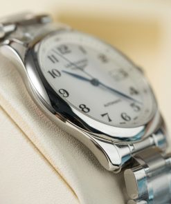 Đồng hồ Longines Master Collection Replica 11 mặt trắng dây kim loại 38 (2)