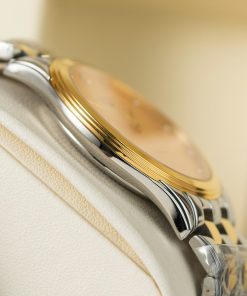 Đồng hồ Longines Master Collection Replica 11 mặt vàng cọc số đính đá 38mm (2)