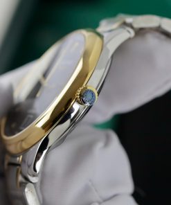 Đồng hồ Longines Master demi gold nam mặt đen Rep 11 cao cấp 38 (2)