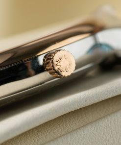 Đồng hồ Longines demi rose gold Rep 11 cao cấp mặt trắng 38 (2)