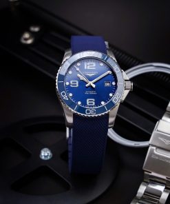 Đồng hồ Longines hydro conquest nam máy cơ mặt xanh Fake cao cấp 41mm
