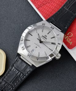 Đồng hồ Omega Replica 11 Constellation mặt số trắng nhà máy VS 41mm (1)