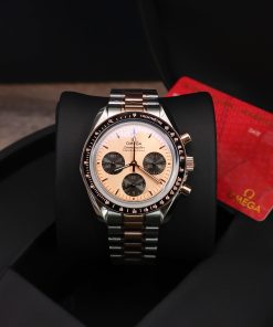 Đồng hồ Omega Speedmaster Moonwatch Professional Rep 1 1 mặt cá hồi 42mm (2)