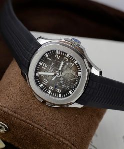 Đồng hồ Patek Philippe Aquanaut 5164A Replica 11 nam mặt xám dây cao su 40 (2)