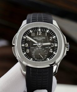 Đồng hồ Patek Philippe Aquanaut 5164A Replica 11 nam mặt xám dây cao su 40 (2)