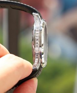 Đồng hồ Patek Philippe Aquanaut 5167 Rep 11 đính đá baguette nhà máy GR 40mm (2)