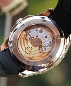 Đồng hồ Patek Philippe Aquanaut 5167 Rep 11 đính đá baguette nhà máy GR 40mm (2)