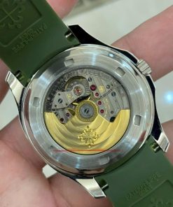 Đồng hồ Patek Philippe Aquanaut 5168 Rep 11 cao cấp màu xanh lá cây GRF 42mm (2)