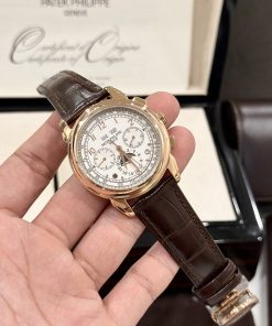 Đồng hồ Patek Philippe Fake cao cấp Complications 5270 mặt trắng 40mm (6)