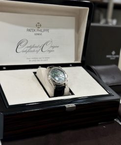 Đồng hồ Patek Philippe Fake máy Thụy Sỹ Complications 5270 mặt xanh lá 40mm (7)
