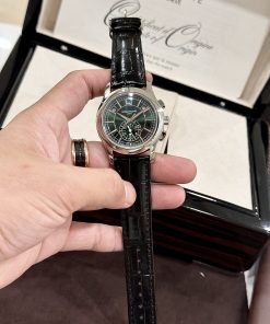 Đồng hồ Patek Philippe Fake máy Thụy Sỹ Complications 5270 mặt xanh lá 40mm (7)