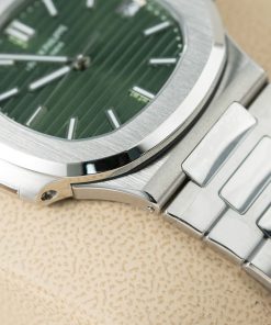 Đồng hồ Patek Philippe Nautilus 5711 mặt xanh lá cây Replica 11 nhà máy 3K 40mm (2)