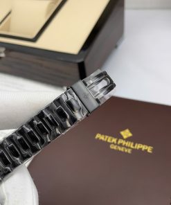 Đồng hồ Patek Philippe Nautilus 5712 full black máy cơ nhật Fake 11 40mm