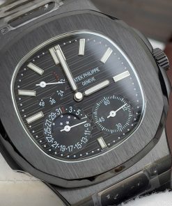Đồng hồ Patek Philippe Nautilus 5712 full black máy cơ nhật Fake 11 40mm
