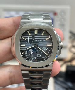 Đồng hồ Patek Philippe Nautilus 5712G Rep 11 mặt xanh blue khoá mới PPF 40mm (2)