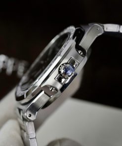 Đồng hồ Patek Philippe Nautilus 5723 Super Fake 11 đính đá baguette 40mm (2)