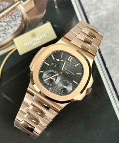 Đồng hồ Patek Philippe chế tác mặt xám Nautilus 5712 nhà máy GR 40mm