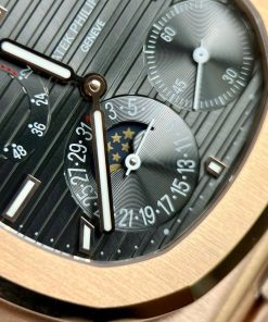 Đồng hồ Patek Philippe chế tác mặt xám Nautilus 5712 nhà máy GR 40mm