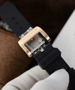 Đồng hồ Richard Mille RM07-01 Replica 11 vỏ gốm đen dây cao su 36mm (2)