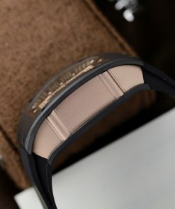 Đồng hồ Richard Mille RM07-01 Replica 11 vỏ gốm đen dây cao su 36mm (2)