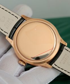 Đồng hồ Rolex Cellini 50505 Replica máy Thụy Sỹ màu đen 39mm (1)