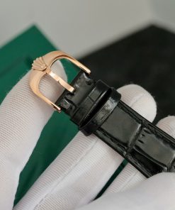 Đồng hồ Rolex Cellini 50505 Replica máy Thụy Sỹ màu đen 39mm (1)