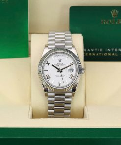 Đồng hồ Rolex Day-Date 228236 Rep 1 1 mặt trắng trọng lượng 175gram GM factory 40mm (2)