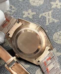 Đồng hồ Rolex Day-Date Chocolate nam đính đá Fake cao cấp 38-40mm