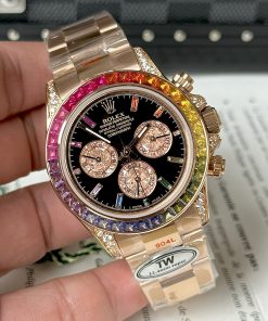 Đồng hồ Rolex Daytona Rainbow Replica cao cấp nhà máy TW 40mm (1)
