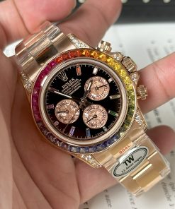 Đồng hồ Rolex Daytona Rainbow Replica cao cấp nhà máy TW 40mm (1)