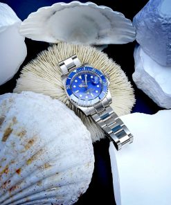 Đồng hồ Rolex Submariner máy cơ Nhật nam mặt xanh blue Fake 11 41mm