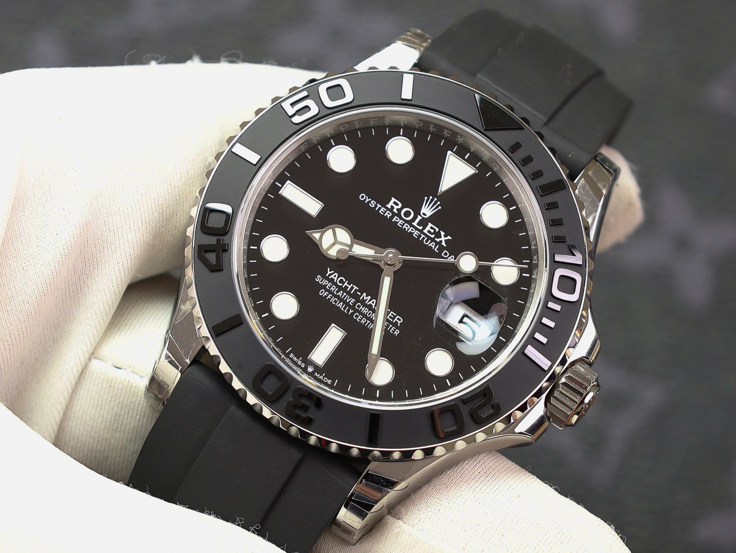 Đồng hồ Rolex Yacht-Master Rep 11 cao cấp tinh chỉnh trọng lượng ~149gram VS factory 42mm (2) Đồng hồ Rolex Yacht-Master Rep 11 cao cấp tinh chỉnh trọng lượng ~149gram VS factory 42mm (2)
