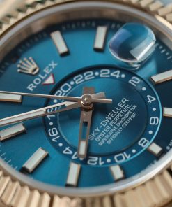 Đồng hồ Sky-Dweller 336935 mặt xanh lam Rep 11 cao cấp 42mm (2)