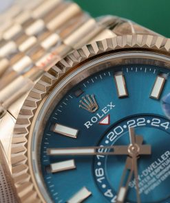 Đồng hồ Sky-Dweller 336935 mặt xanh lam Rep 11 cao cấp 42mm (2)