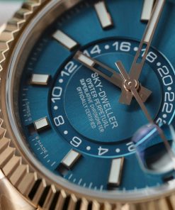 Đồng hồ Sky-Dweller 336935 mặt xanh lam Rep 11 cao cấp 42mm (2)