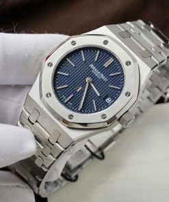 Đồng hồ Audemars Piguet Royal Oak Jumbo Fake 11 mặt xanh blue 39mm (2)