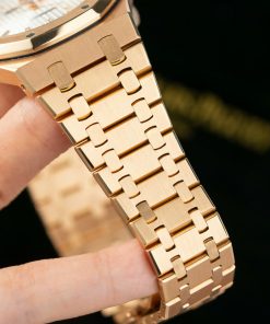 Đồng hồ Audemars Piguet Royal Oak Selfwinding 15400OR Rep 11 mặt trắng 41mm (1)