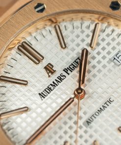 Đồng hồ Audemars Piguet Royal Oak Selfwinding 15400OR Rep 11 mặt trắng 41mm (1)