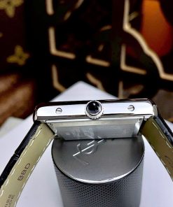 Đồng hồ Cartier Tank Louis dây da mặt chữ Nhật Fake Cao Cấp 24X32mm
