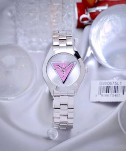 Đồng hồ Guess Iconic Silver Nữ Dây Kim Loại Đủ 3 Màu Like Auth 39mm